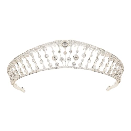 Diadème de mariage en strass Gatuida J2977 : sublimez votre coiffure de fête