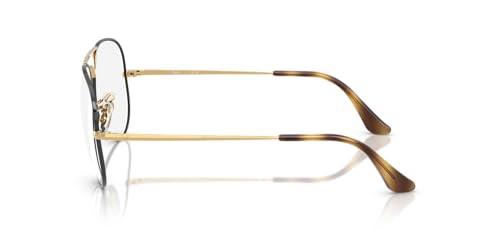 Image of Ray-Ban Unisex Rx6489 Aviator Aviator Prescription Eyeglass Frames