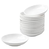Soy Sauce Dish Ceramic, Dipping Sauce Dishes, Dipping Bowls, Serving Bowls for Side Dishes, 3 Oz Dip...