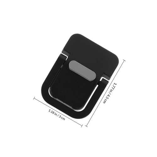 Soporte Elevado para Portátil 2 Pares Plata y Negro miniatura 2