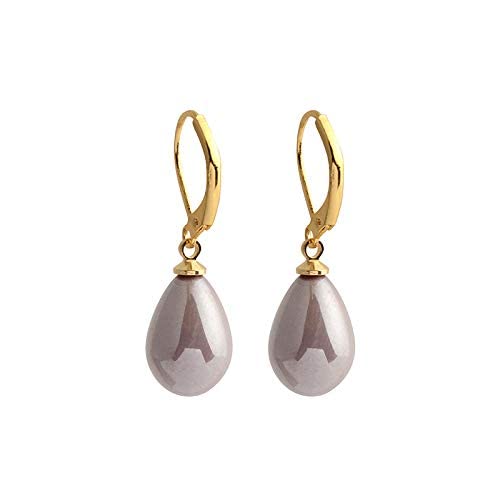 Boucles d'oreilles perles d'eau douce pour un style quotidien élégant