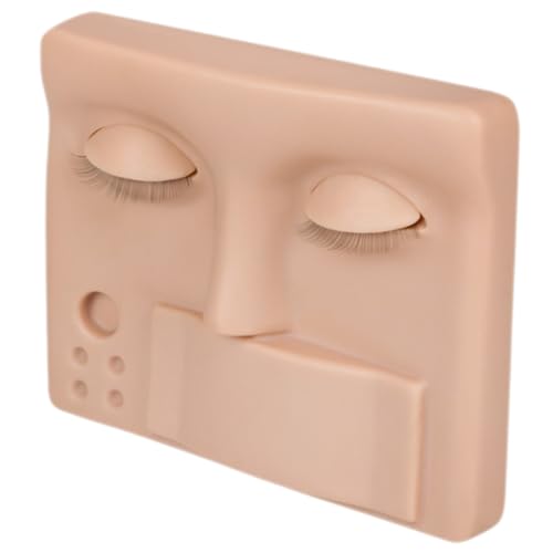 IWOWHERO Portable Lash Training Table Mannequin Head for Eyelash Practice Extensions
