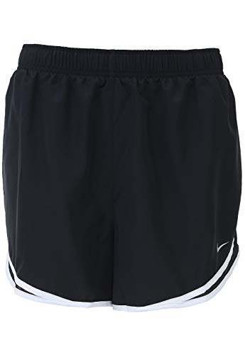 Nike Dry Tempo 3 Running Short Size 1X Black/Black/White/Wolf Grey Womens Shorts