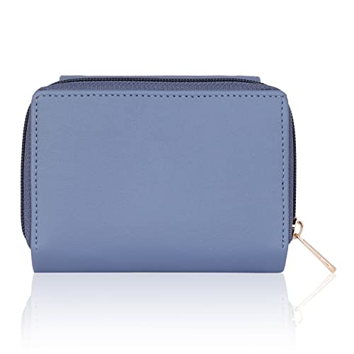 Image of Premium Vegan Leather Women's Wallet | Stylish Durable Clutch Wallet and Lightweight Clutch with Zip Coin Pocket and Card Slot