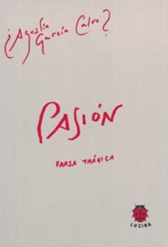 Portada de Pasion. farsa tragica