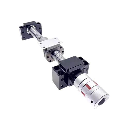 Vis à billes roulées DFU1605 C7 anti-jeu mécanique avec écrou 1605 et kits BK12 BF12