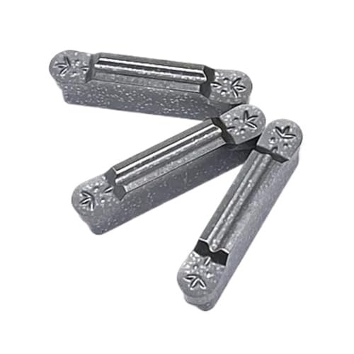 10 plaquettes de coupe en carbure MRMN300 MRMN400 M H01 for le rainurage et tronçonnage sur tour CNC, outil fraisage for métaux(MRMN400-M H01)