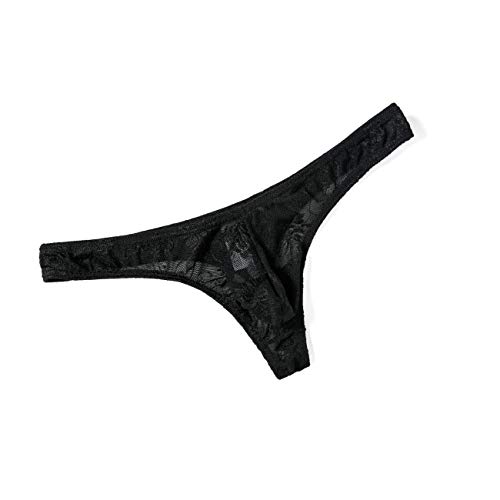MuscleMate Men's Lace Thong G-String Undie, No Visible Lines2