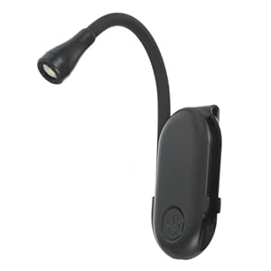 Osaladi Z15 Leselampe Clip-On Schwarz