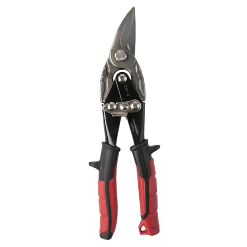 Tijera cortachapa 250 mm, diseño ergonómico, cuchillas afiladas, adecuada para cortar chapas y metales delgados.