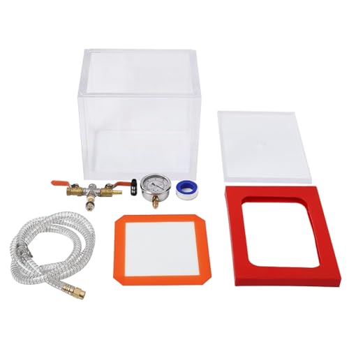 Resin Bubble Remover,High Efficientive 99% Bubble Removal,95 kPa High Vacuum,2L Large Capacity Resin Airless Machine for Epoxy Resin,Art Crafts,Jewelry Making