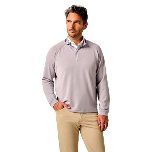 johnnie-O Men's Griggs Performance 1/4 Zip Pullover, Seal