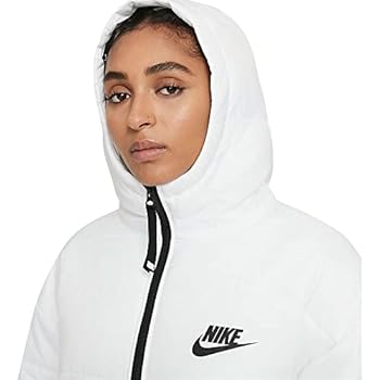 Nike W NSW TF Rpl Classic HD Women's Parka Jacket, White