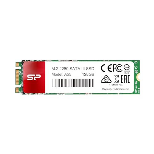 Silicon Power SSD Disco rigido interno Ace A55 M.2 2280 (3D NAND Flash) 128 GB SATA III 6 Gbit/s
