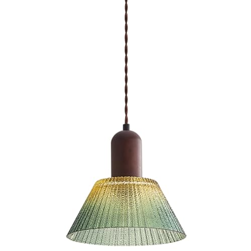 Lustres en verre vintage suspension tête E27 chambre salon