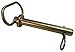 Hitch Pin, Std, STL, Zinc, 3/4x6 L