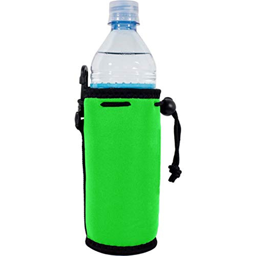 Blank Neoprene Water Bottle Coolie (1, Neon Green)