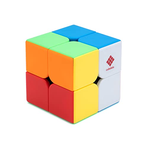 Image of Cubelelo Drift 2M 2x2 Magnetic Stickerless Speedcube | Premium Multicolor Puzzle Cube for Kids & Adults | Ideal for Speedcubing, Brainstorming, and Mental Development | (Smooth & Fast Turns)