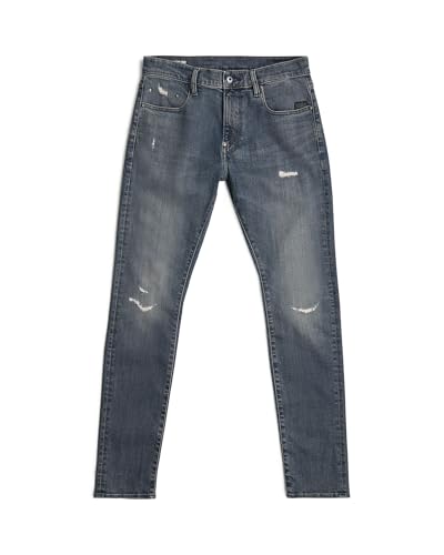 G-STAR Herren Revend FWD Skinny Jeans, Blau (Antic Sand Blast Restored D20071-D842-H781), 38W / 38L – Ansicht 4