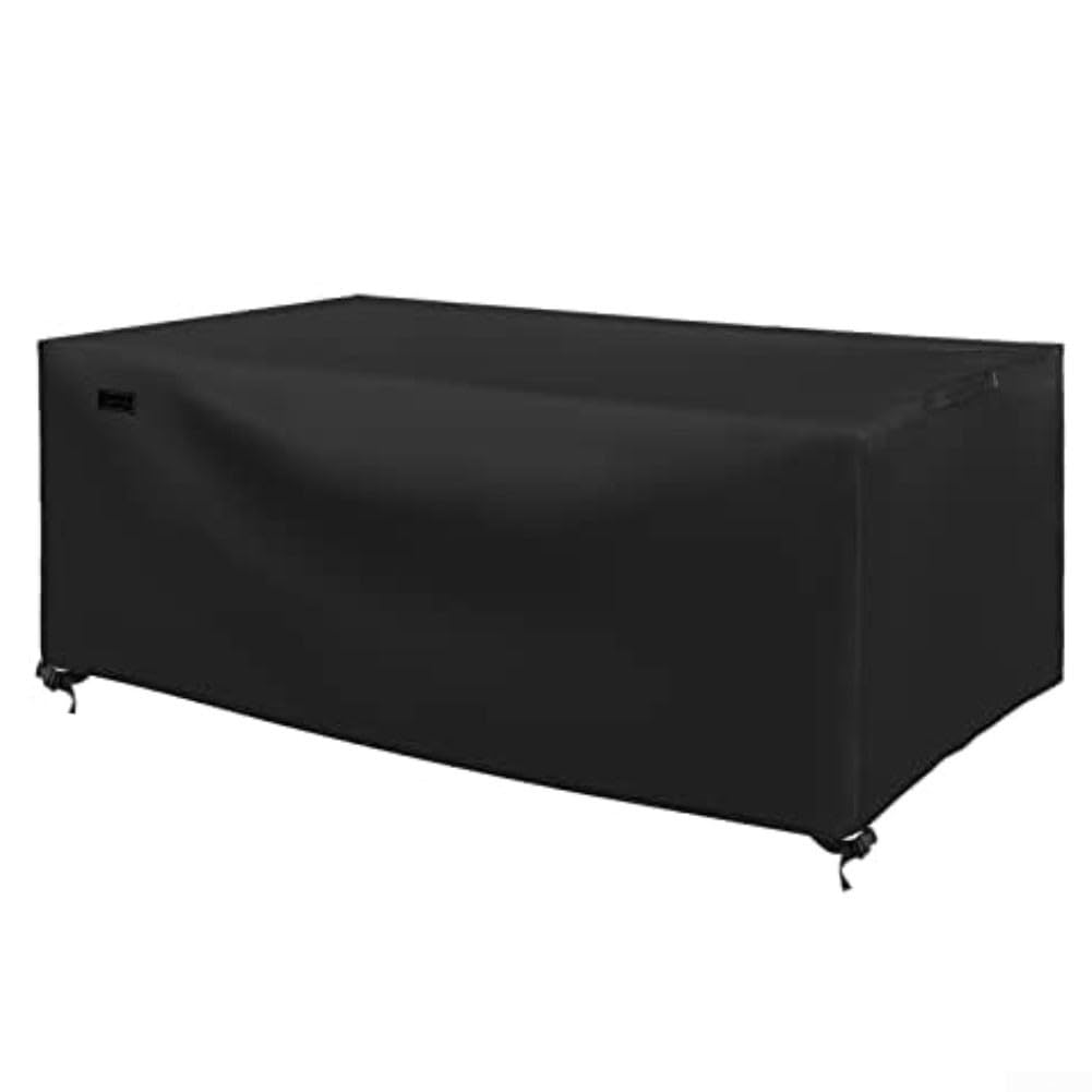 Copertura per tavolo da biliardo da 2,4 m, 260 x 135 x 69 cm, impermeabile, in tessuto Oxford 600D, protezione per tavolo da biliardo per esterni e interni, con fibbie e coulisse