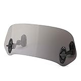 spoileraufsatz für motorradscheiben Motorrad Windschild Spoiler -- Material: Kunststofffaser. Professionelle modifizierte klare Acryl-Windschutzscheibe sieht gut aus und bietet gleichzeitig einen hervorragenden Windschutz.