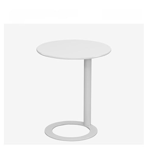 FHFHサイドテーブル おしゃれ 鉄製 コーヒーテー ブル 丸 差し込み式 簡易 ベッド横 多機能 ソファテーブ ル コンパクト 円卓 組立簡単 省スペース 一人暮らし 差し込み サイドテ ーブル 丸 ナイトテー ブル C字型 ソファサイド コンパクト 高