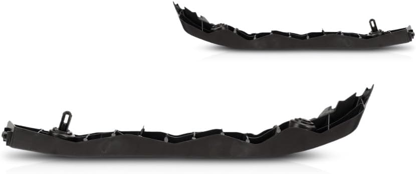 For Toyota Sienna 2014-2020 Bumper Cover Side Support Driver and Passenger Side | Pair | Front | Bumper To Fender | Plastic | Replacement For TO1042116, TO1043116 | 5211608010, 615343425320