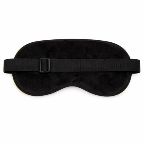 Image of Jenna Gel Sleeping Eye Shade Mask Cover For Insomnia, Meditation, Puffy Eyes And Dark Circles (Mltiline Yellow Gel)