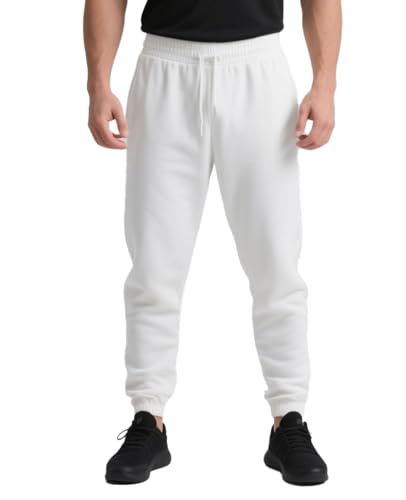 Soft Durable Joggers for Men Loose Fit Sweatpants Convenient Pockets, Budget-Friendly Workout Pants for Wicking