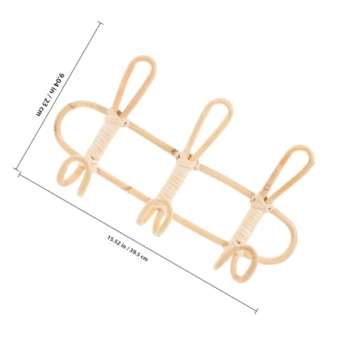 Support rangement polyvalent en rotin tressé main pour décor rustique chic - 3