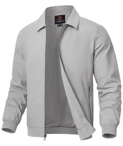 Rdruko Jacke Herren Übergangsjacke Bomberjacke Leichte Blouson Jacke mit...