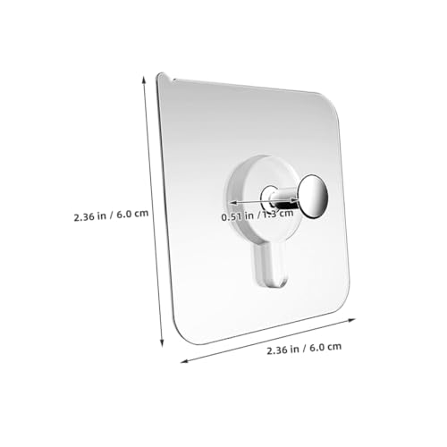 Image of Veemoon 30 Pack Heavy Duty Adhesive Hooks No Drill Picture Hangers for Walls Photo Frame Holders Wall Sticker Holders No Damage Outdoor Sticker Hooks