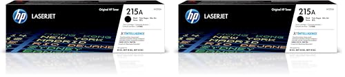 Image of HP 215A Black Toner Cartridge Printers | Works with Printer Series: Color LaserJet Pro M155,Color LaserJet Pro MFP M182,M183 | W2310A,(Pack of 2)