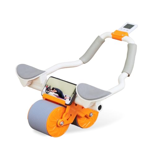Image of CULT Ab Roller for Men & Women with Elbow Support,Timer and Mobile Holder