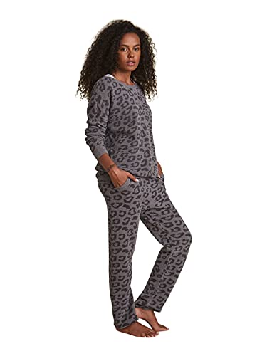 Barefoot Dreams CozyChic Ultra Lite Barefoot in The Wild Track Pants for Women, Luxury Loungewear, Gym Track Bottoms2