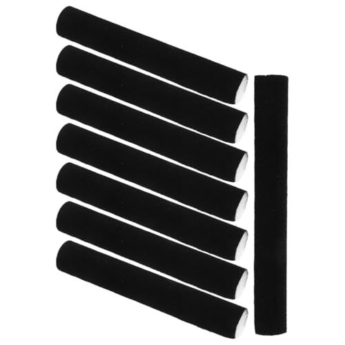Ipetboom 8 Pcs Velvet-lined Jewelry Tray Organizer for Drawer Adjustable Holder with Sponge Padding for Earring Ring Bracelet Necklace Brooch Storage