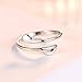 RFEGEF Offener Ring Damen,Vintage Einstellbare Mode Kreative Musik Symbol Silber Ringe Romantischer Schmuck Geschenk Für Mädchen Frauen Paar Verlobung Hochzeit Hochzeit günstig Kaufen-RFEGEF Offener Ring Damen,Vintage Einstellbare Mode Kreative Musik Symbol Silber Ringe Romantischer Schmuck Geschenk Für Mädchen Frauen Paar Verlobung Hochzeit