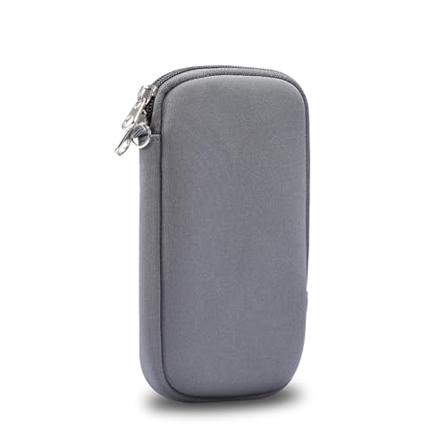 Funda para teléfono Funda de neopreno Compatible with teléfono de 6,1 pulgadas, bolsa universal Compatible with el cuello con cremallera, compatible con iPhone 15 Pro, 15,14 Pro 14,13,13 Pro, 12,12 Pr