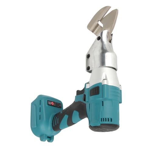 Cordless Electric Metal Scissors Robust Practical Abs Brushless Metal Shear 360° Rotating Head For Cutting Metal/Iron, Stainless Steel, Carpet