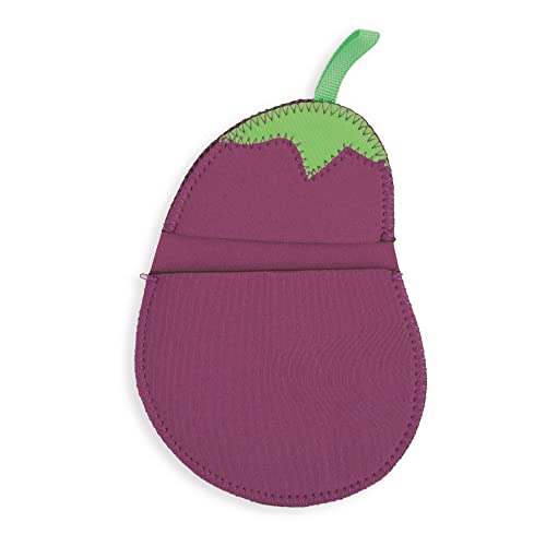 Gant en néoprène avec motifs originaux et attrayants en forme de fruits et légumes (aubergine) Cover