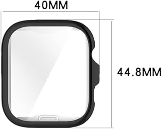 Disscool Case Cover Compatible with Huawei Watch Fit 4 Protector Covers, Soft Anti Drop TPU Replacement Protective Cases Smart Watch Accessories(Black)