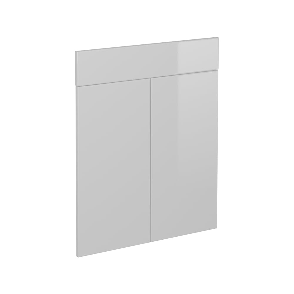 Vicco Küchenfront R-Line, Weiß Hochglanz, 59.6 x 70.8 cm