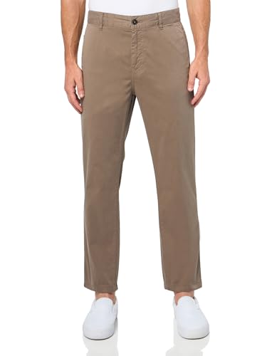 Image of BOSS Men's Techno Twill Tapered Chino Trousers