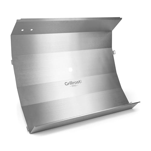 Grillrost.com Das Original Hitzeschild Napoleon LE3 - Effizienter Grillen Dank isoliertem Deckel