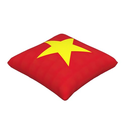 Housse de coussin drapeau vietnamien EdWal : protège et décore