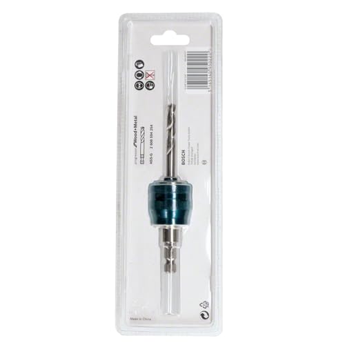 Bosch Professional 1x Power Change Plus Adapter (Aufnahme 3/8“ Sechskant, inkl. HSS-G Bohrer 7,15 x 85 mm, Zubehör Lochsäge)