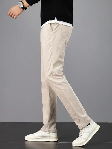 Image of Lymio Trouser for Men || Rib Pattan Style Trouser || Solid Style Pant || Casual Pant for Men (TR-27-30)