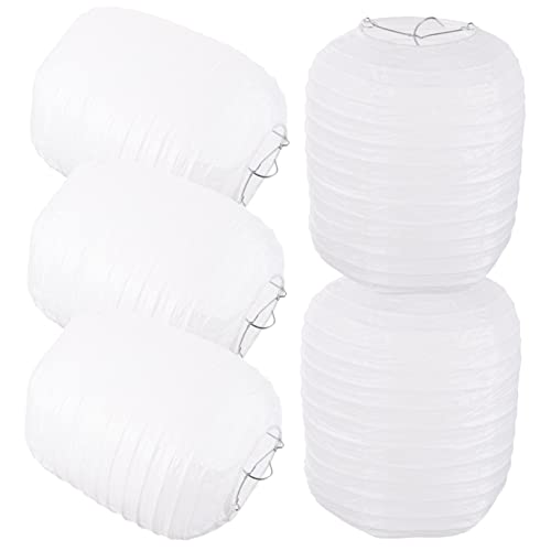 Lurrose 5piezas Linternas De Papel Plegables Decorativas y Colgantes Para Fiestas y Festivales Linternas De Papel Japonesas