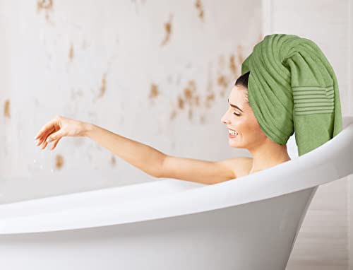 Image of Utopia Towels Premium Jumbo Bath Sheet 1 Pack, 100% Cotton, Highly Absorbent and Quick Dry Extra Large Bath Towel, Super Soft Towel, 35 by 70 Inches, Sage Green