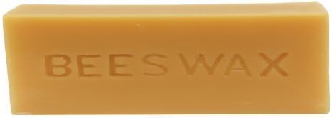 1LB Raw Yellow Beeswax (unbleached) Great for many uses!